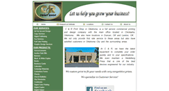 Desktop Screenshot of candrprintshop.com